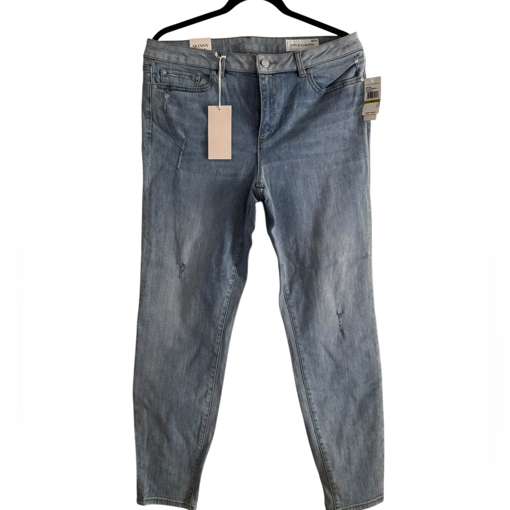 NWT Vince Camuto Skinny blue Jeans size 32 / 14